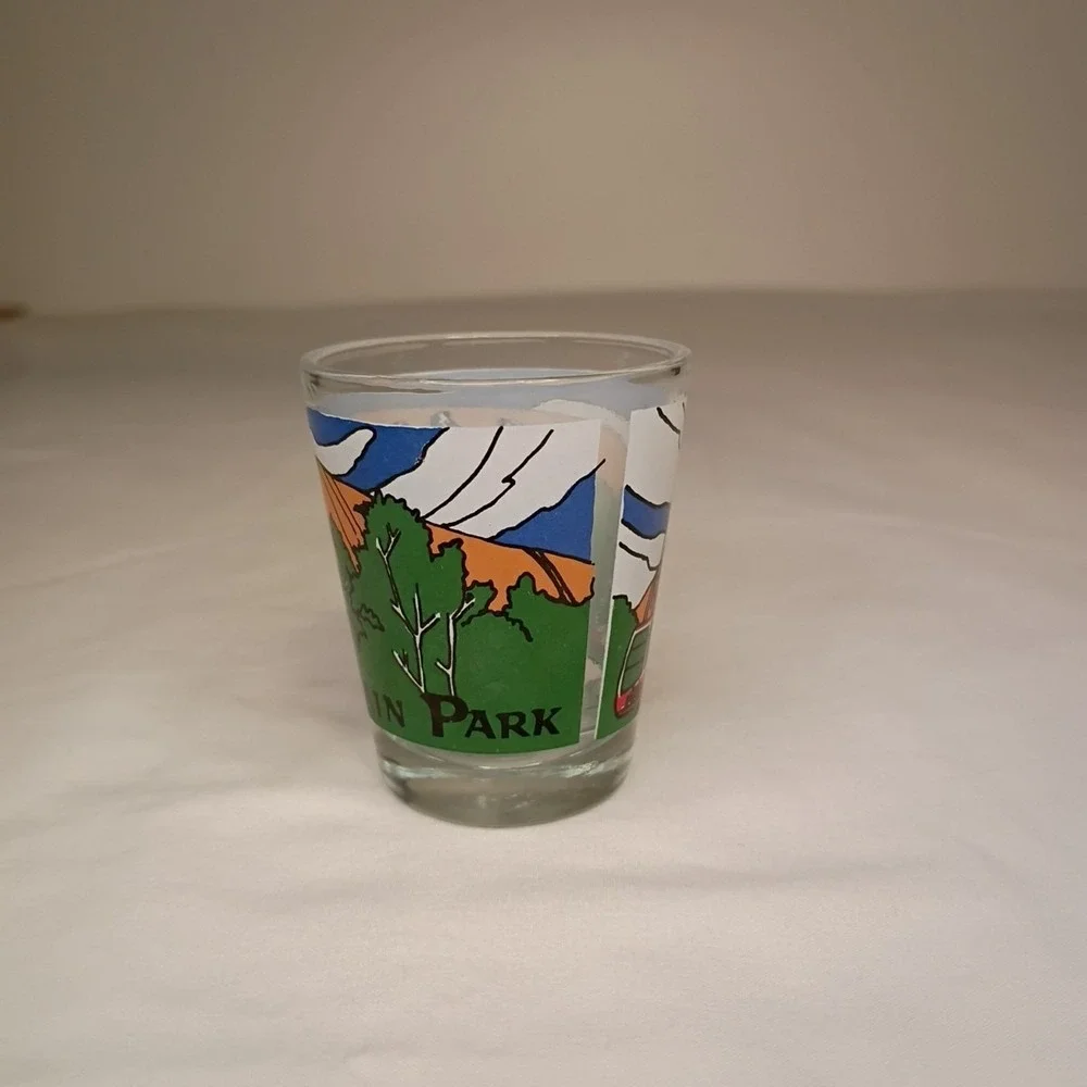 Stone‎ Mountain Park Shot Glass Souvenir Georgia